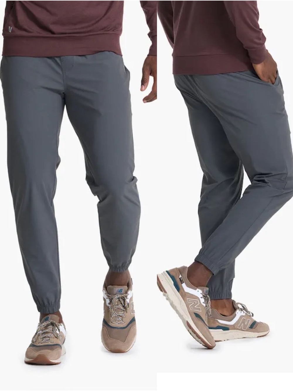 Vuori Mens Pants Fleet Jogger size S grey